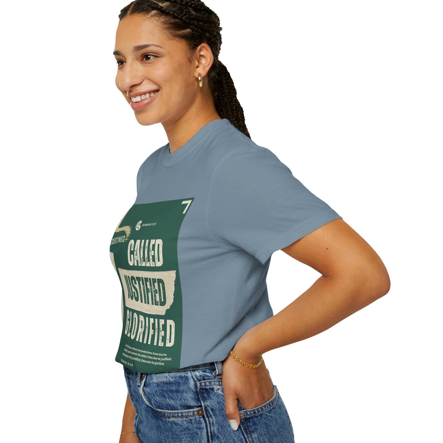 Called, Justified & Glorified Christian Faith T-shirt, Unisex Top, Religious Tee