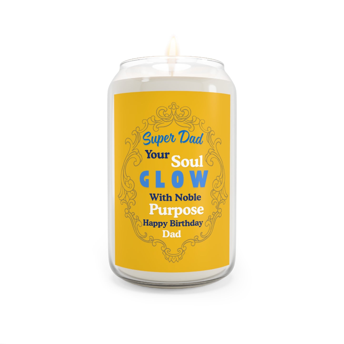 Birthday Gift for Dad - Scented Soy Candles, 13.75oz