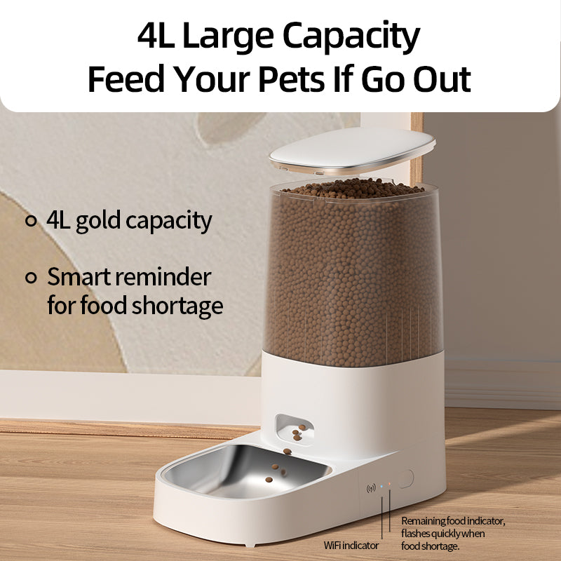 4L Automatic Pet Feeder Cat & Dog Food Dispenser Accessorie
