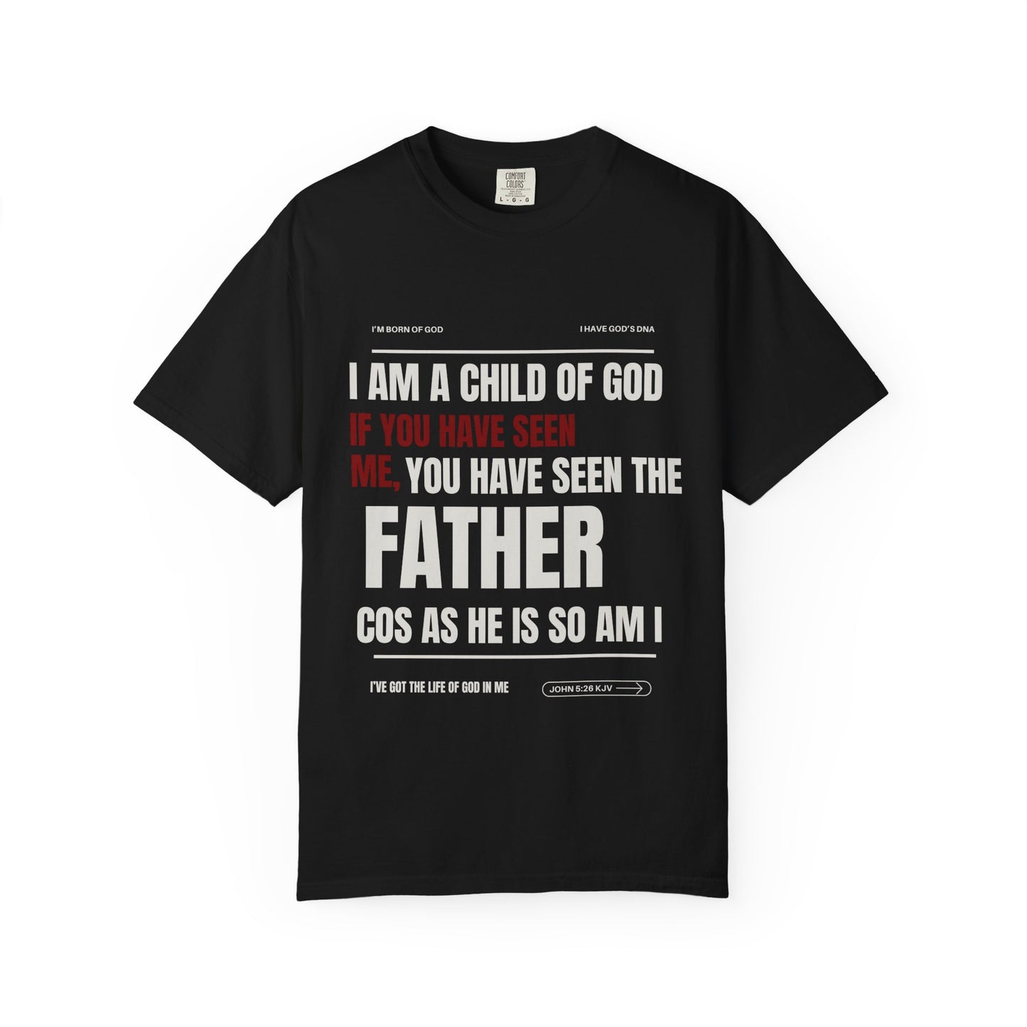 I'm a Child of God Christian Shirt, Religious Christian Tee, Faith Apparel