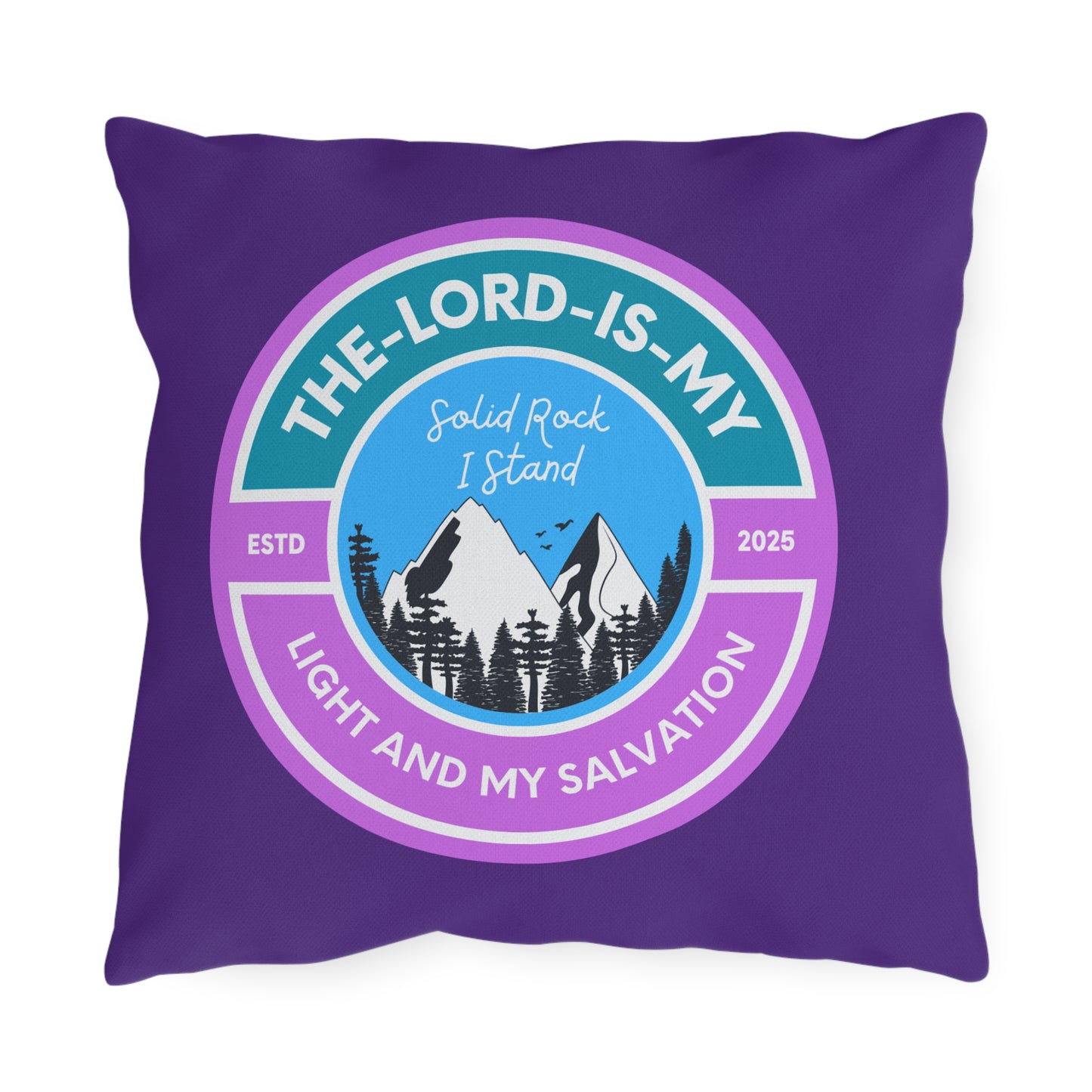 The Lord is my Light and my Salvation Pillow