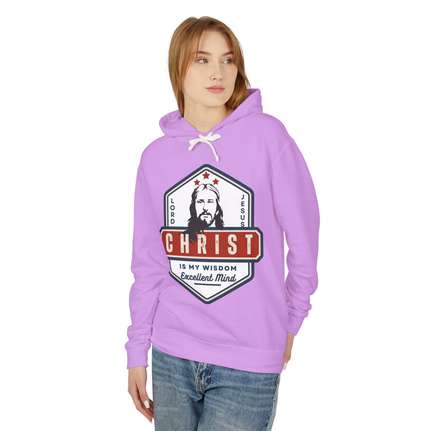 Christ is my Wisdom Unisex Hoodie - Inspirational Apparel, Christian Gift, Faith-Based Sweatshirt, Religious Clothing, Motivational Wear