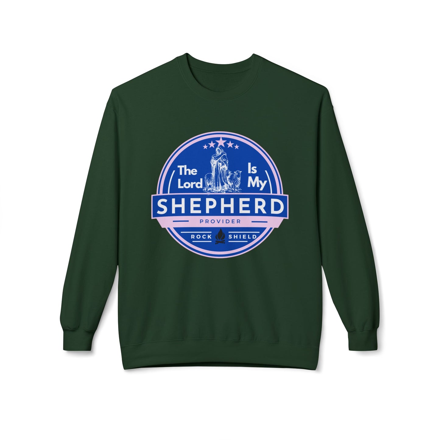 The Lord is my Shepherd, Bible Verse - Religious Sweatshirt, Christian Apparel