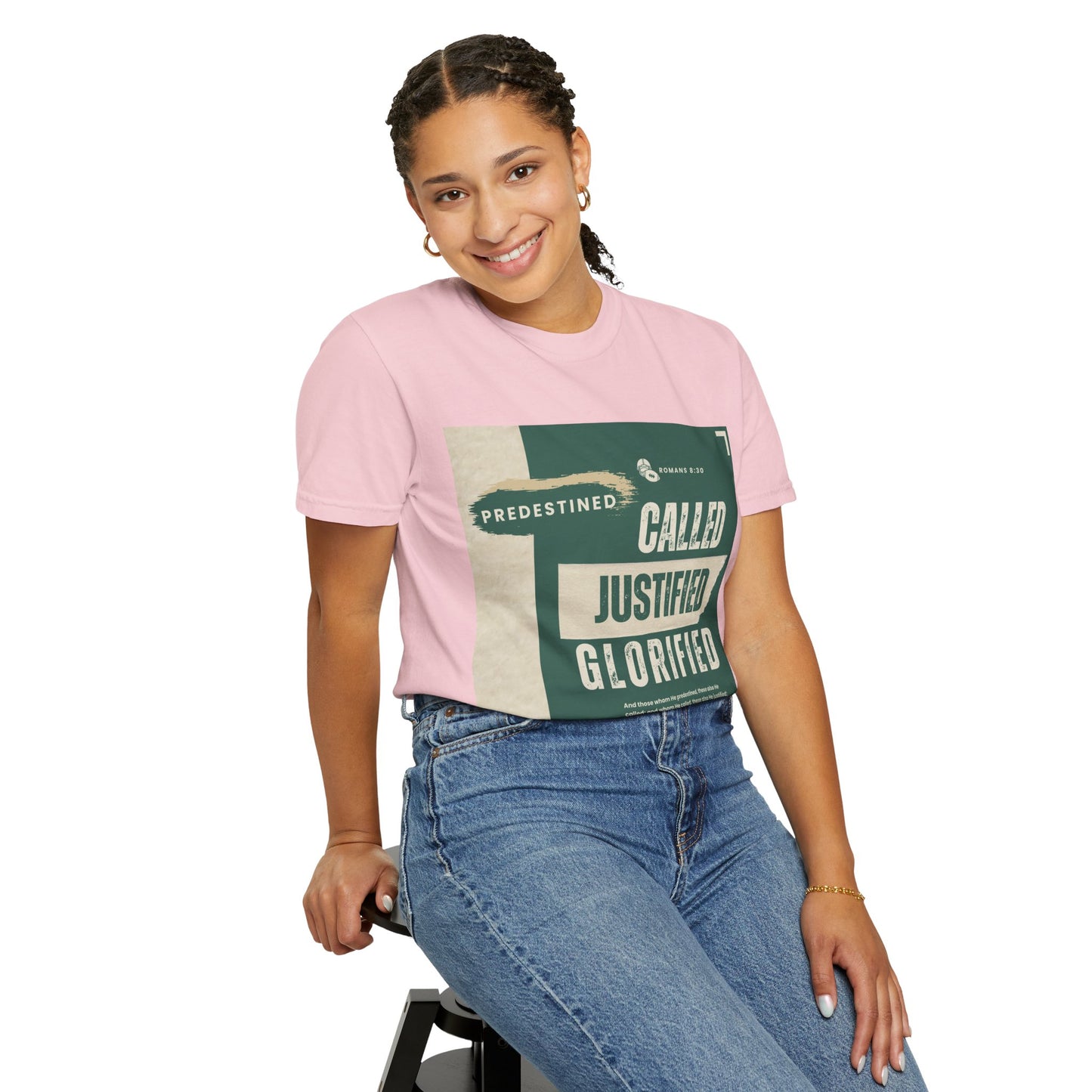 Called, Justified & Glorified Christian Faith T-shirt, Unisex Top, Religious Tee