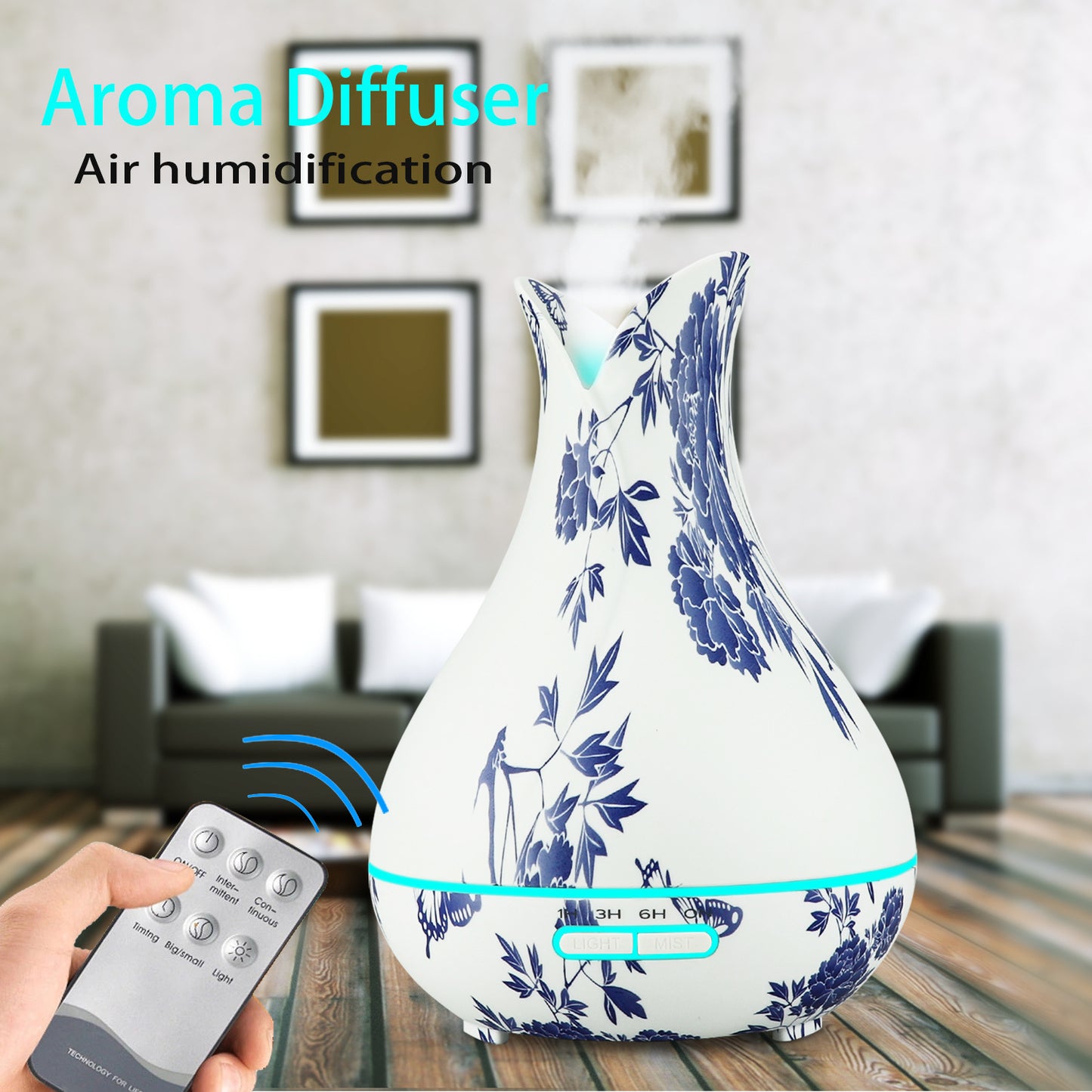 Home Decor - Creative And Simple Aroma Diffuser Ultrasonic Humidifier