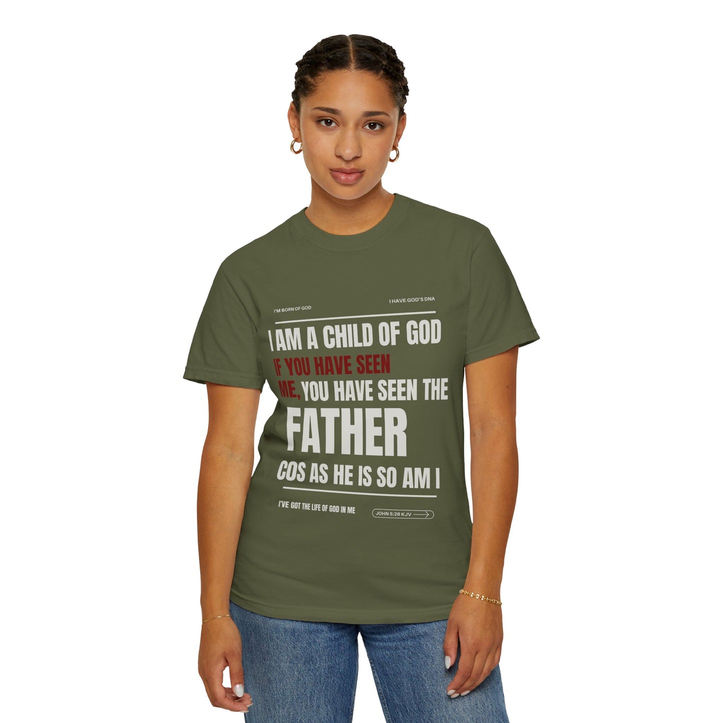 I'm a Child of God Christian Shirt, Religious Christian Tee, Faith Apparel