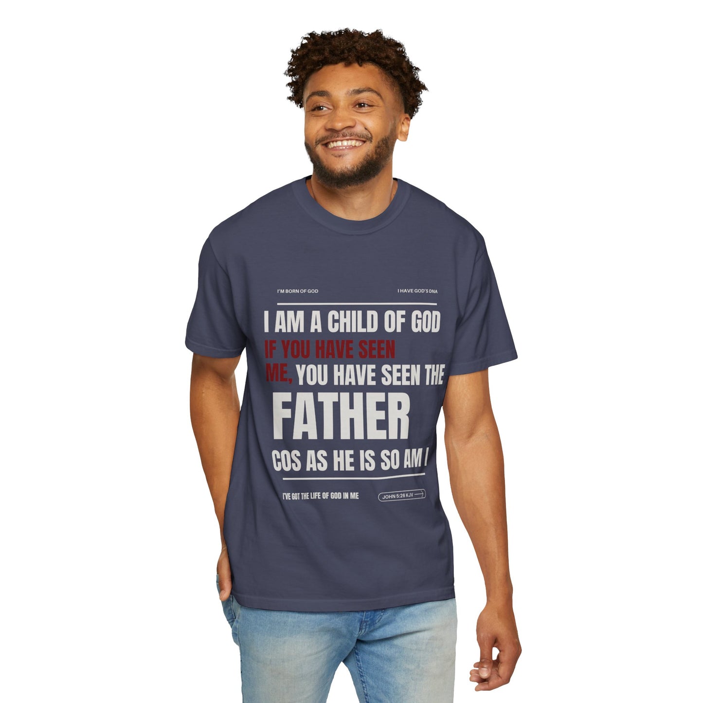 I'm a Child of God Christian Shirt, Religious Christian Tee, Faith Apparel