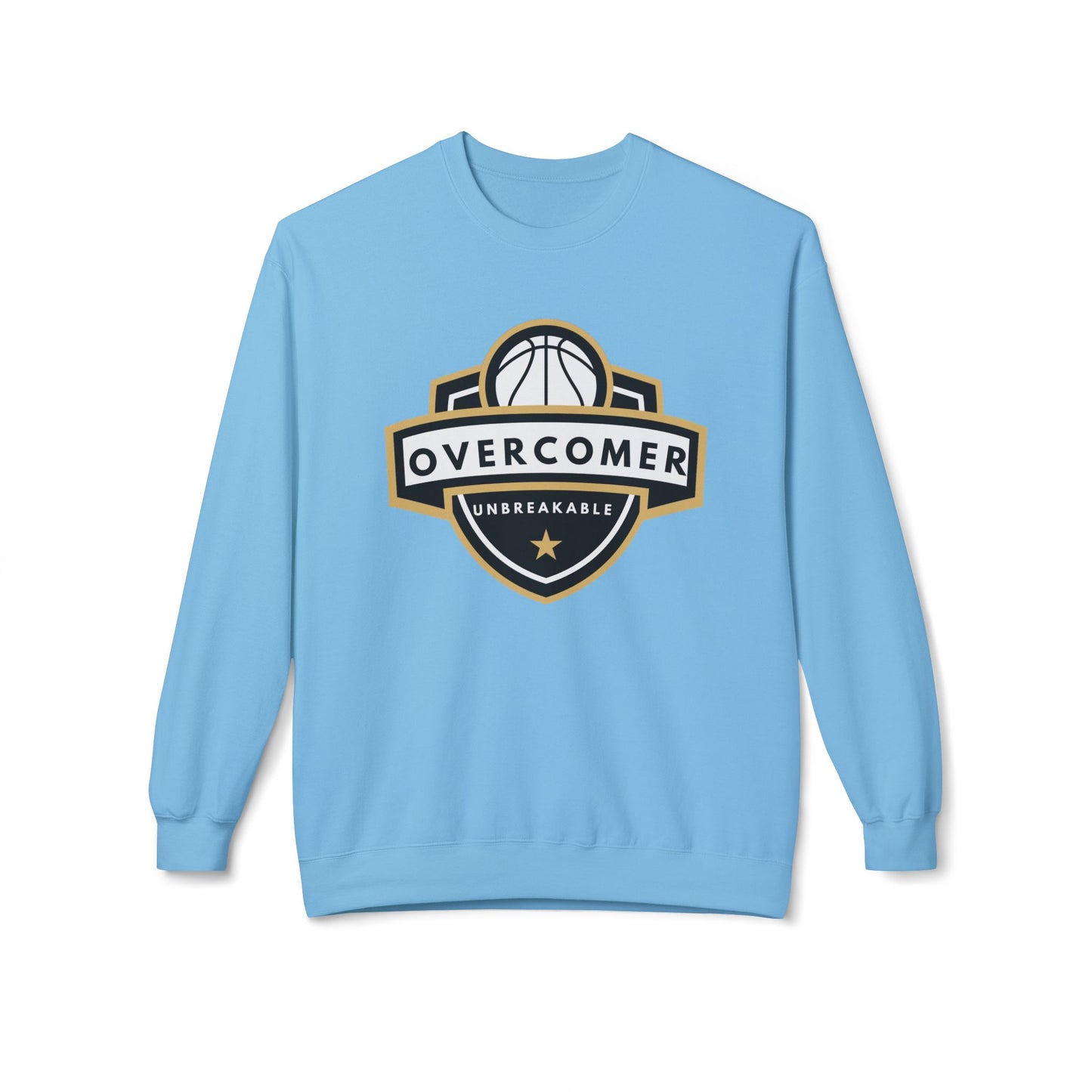 Overcomer Sweatshirt, Motivational Crewneck Jumper, Inspirational Pullover