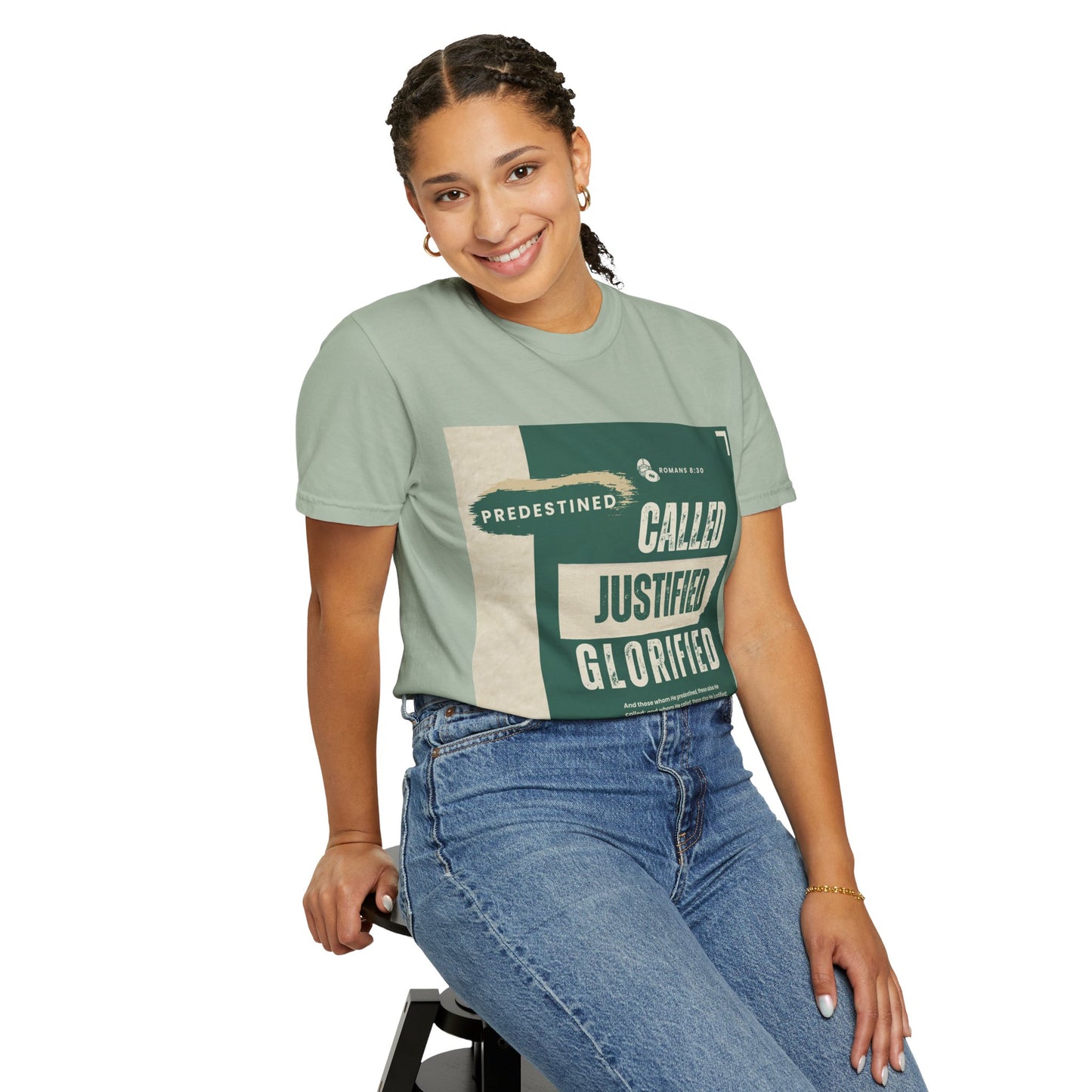 Called, Justified & Glorified Christian Faith T-shirt, Unisex Top, Religious Tee