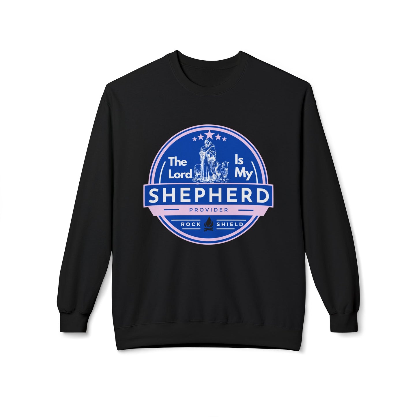 The Lord is my Shepherd, Bible Verse - Religious Sweatshirt, Christian Apparel