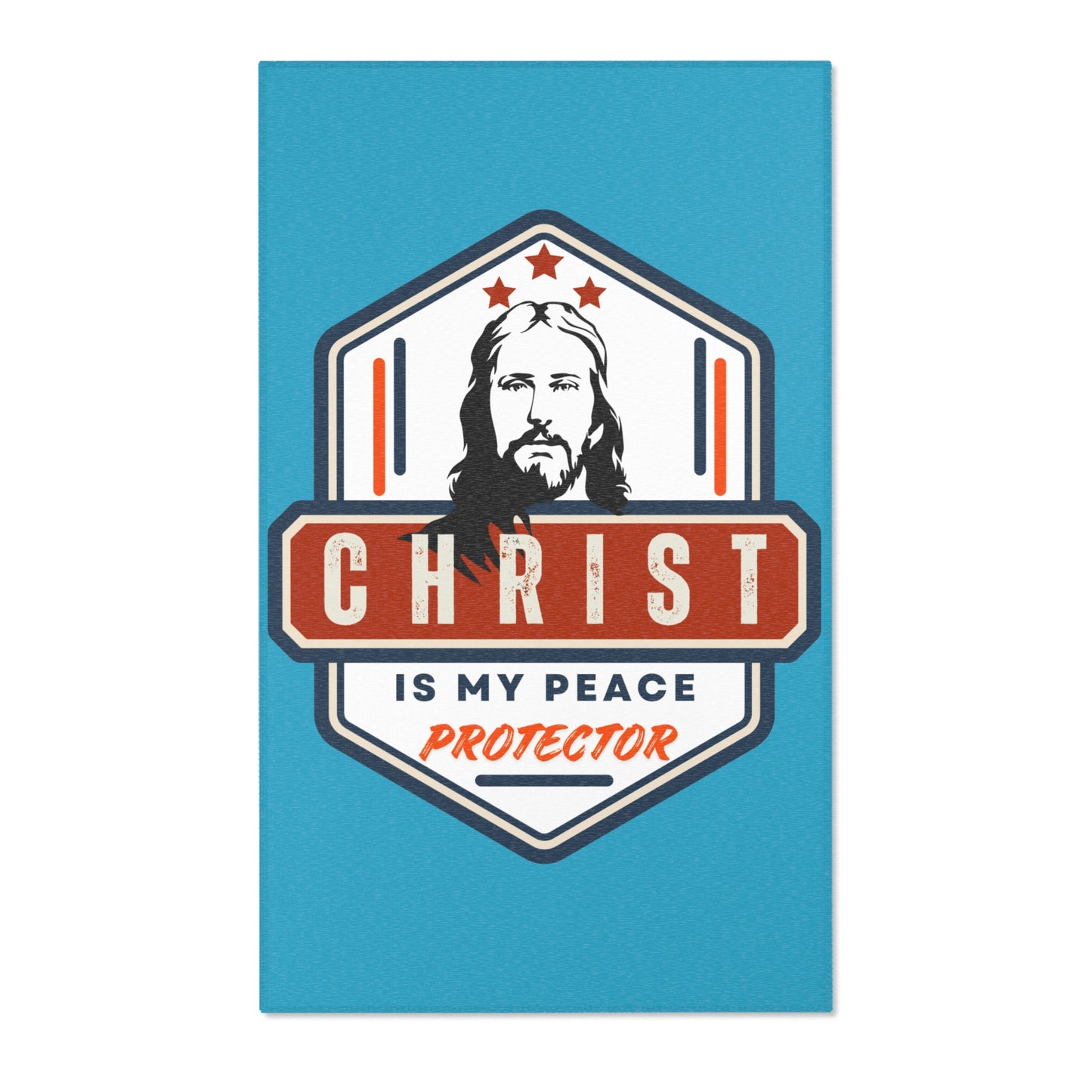Christ is my Peace Rug