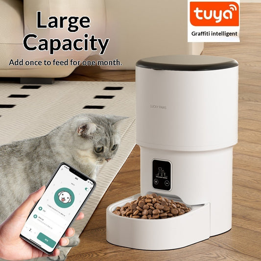 Pet Automatic Feeder Mobile Phone WiFi Remote Timed Feeding