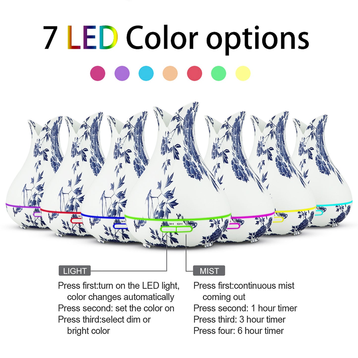 Home Decor - Creative And Simple Aroma Diffuser Ultrasonic Humidifier