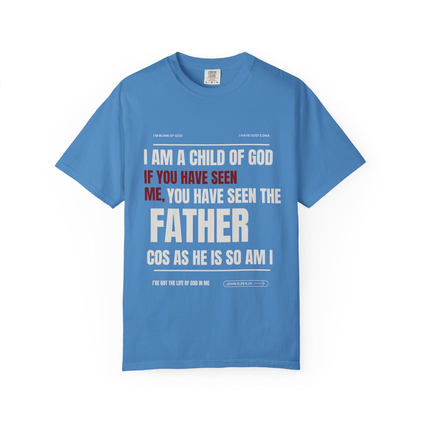 I'm a Child of God Christian Shirt, Religious Christian Tee, Faith Apparel