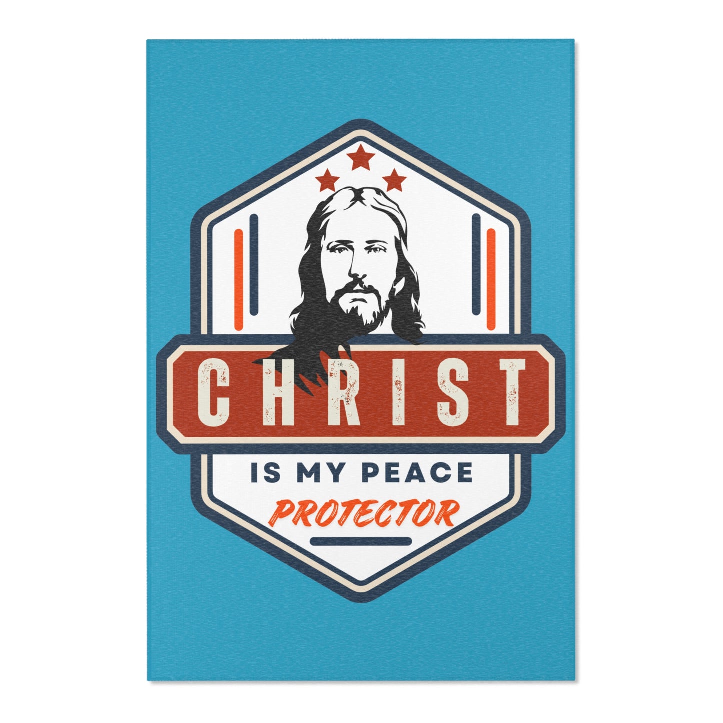 Christ is my Peace Rug
