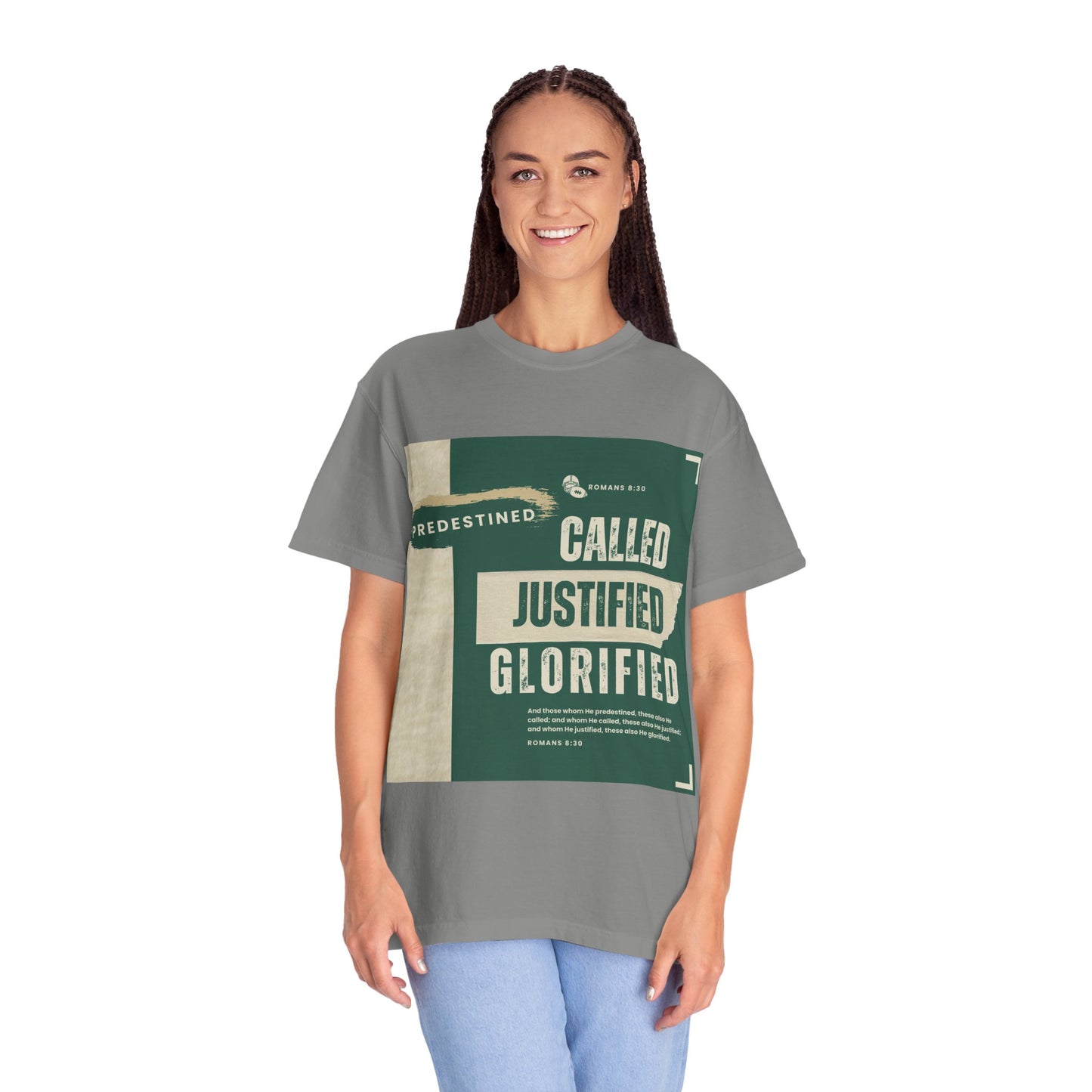 Called, Justified & Glorified Christian Faith T-shirt, Unisex Top, Religious Tee