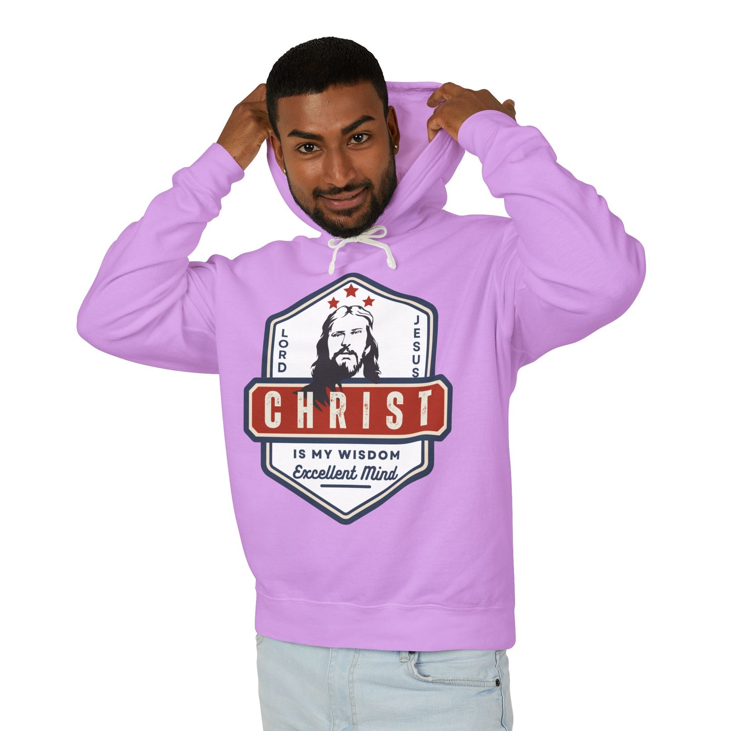 Christ is my Wisdom Unisex Hoodie - Inspirational Apparel, Christian Gift, Faith-Based Sweatshirt, Religious Clothing, Motivational Wear