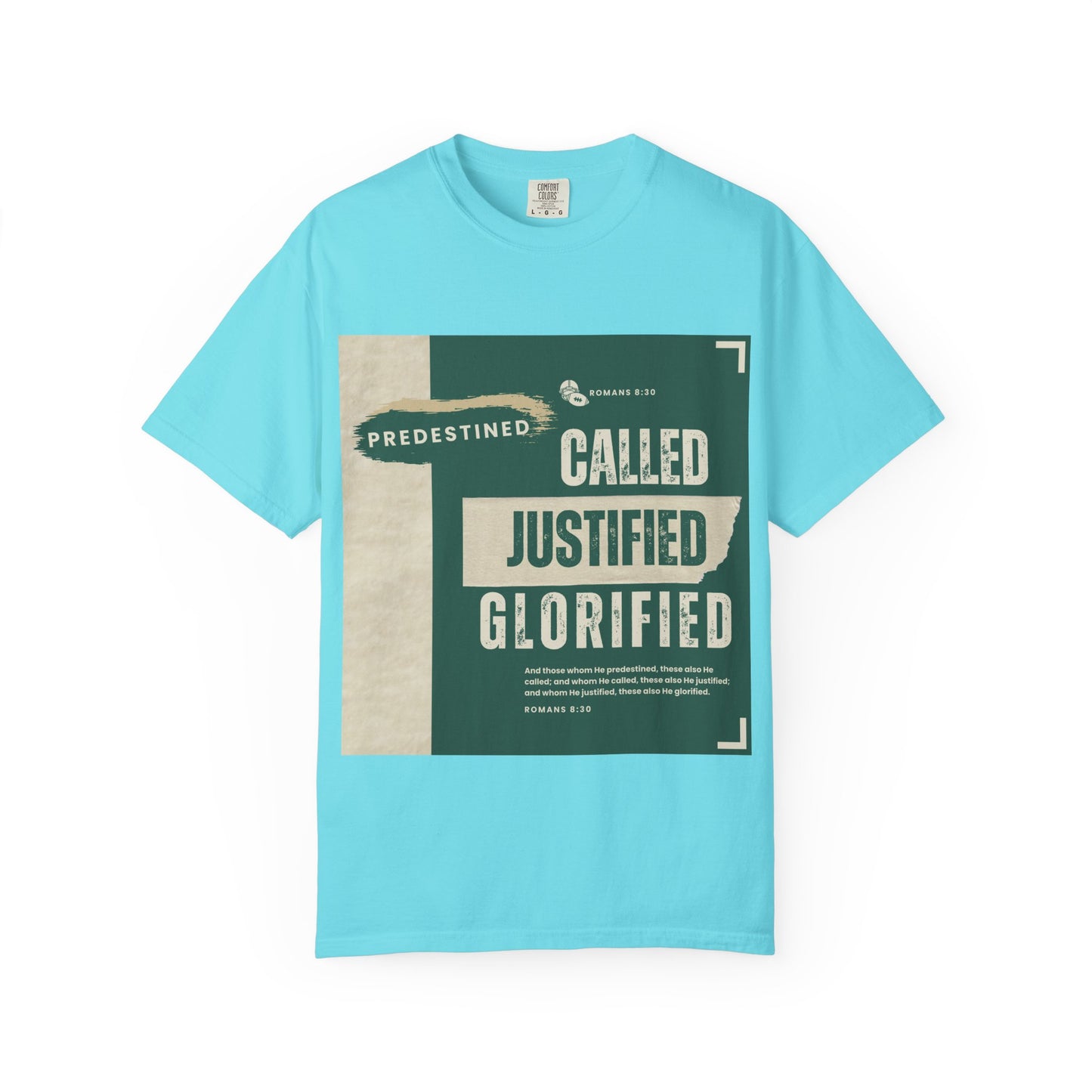 Called, Justified & Glorified Christian Faith T-shirt, Unisex Top, Religious Tee