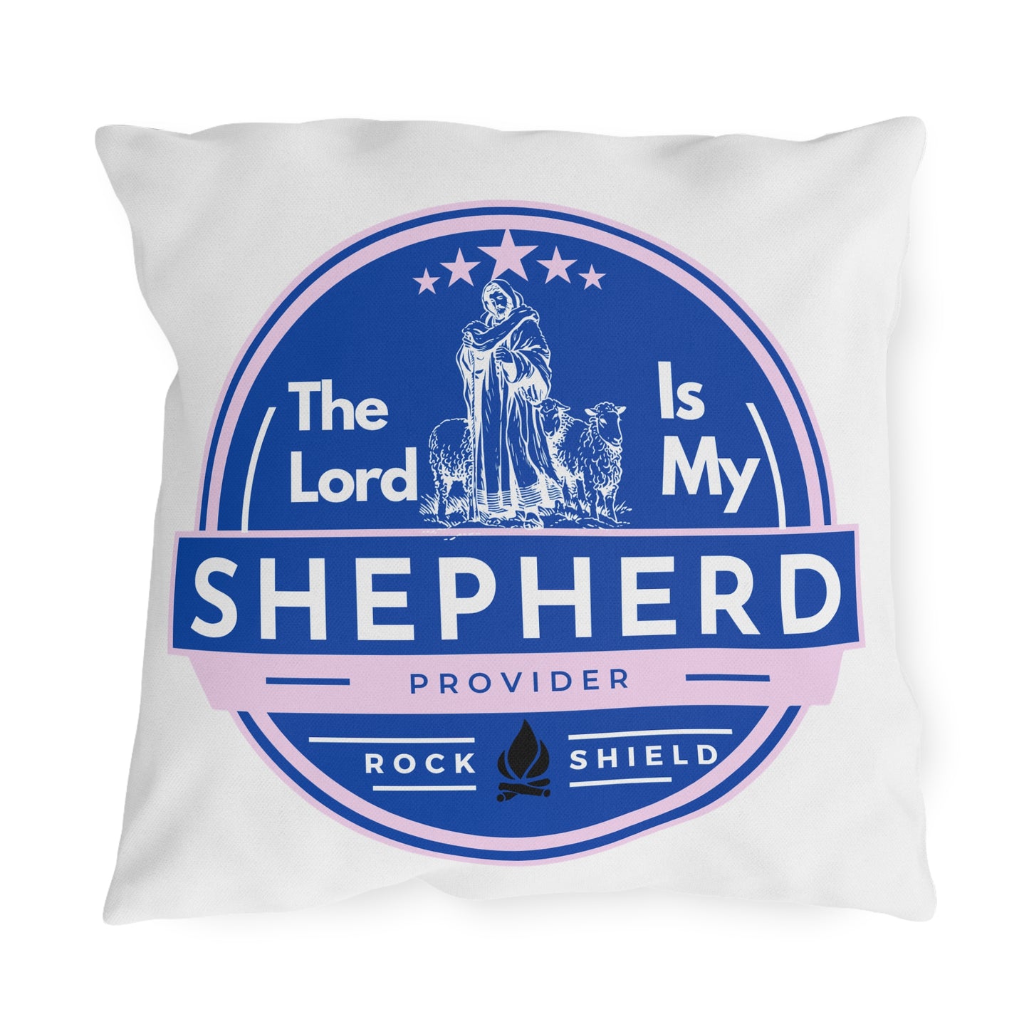 The Lord Is My Shepherd Faith-Inspired Outdoor Pillows - Home Decor