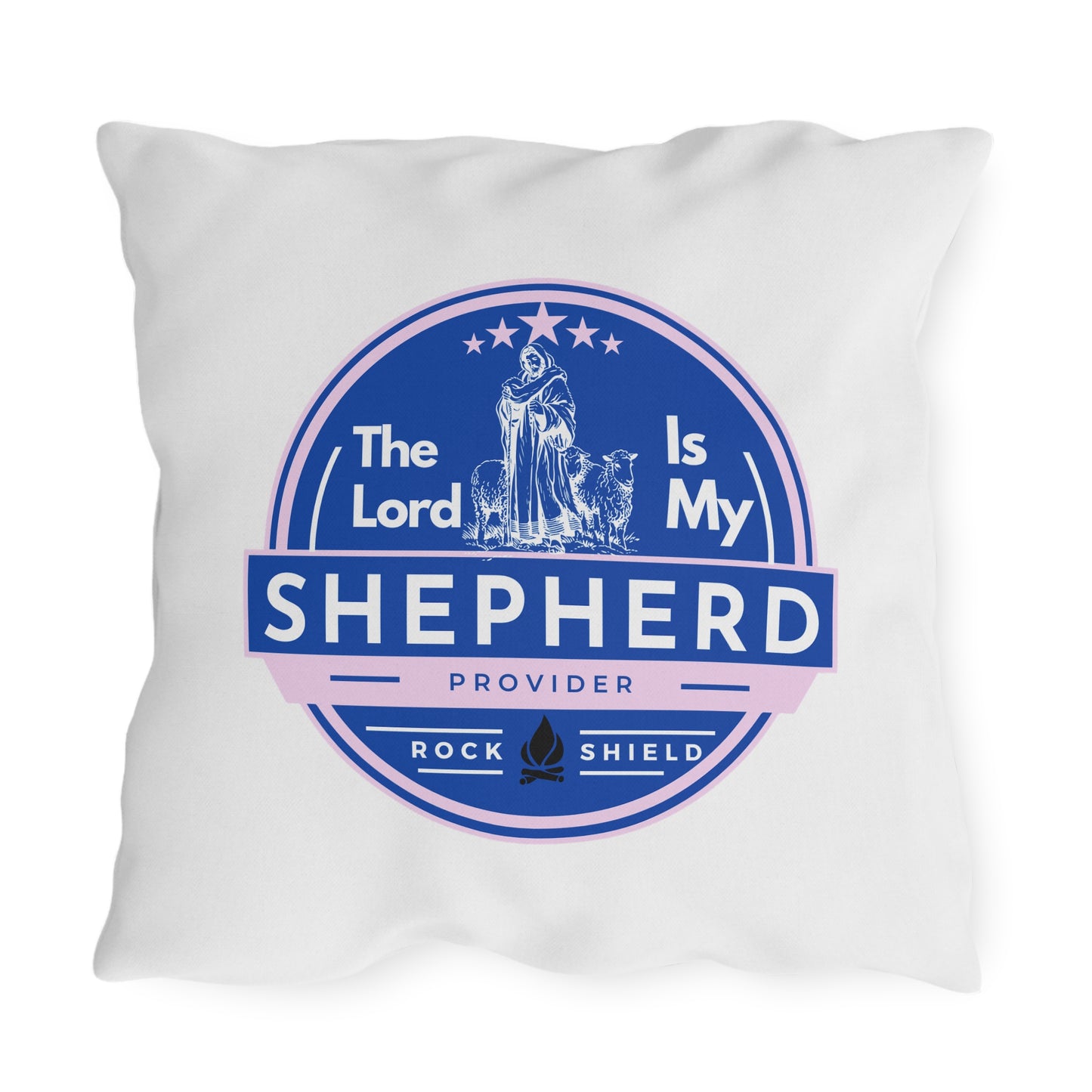 The Lord Is My Shepherd Faith-Inspired Outdoor Pillows - Home Decor