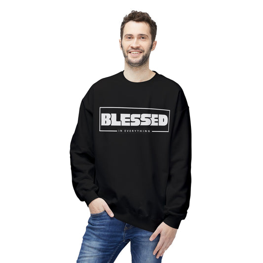 Blessed Sweatshirt, Christian Religious Clothing, Comfortable Apparel,