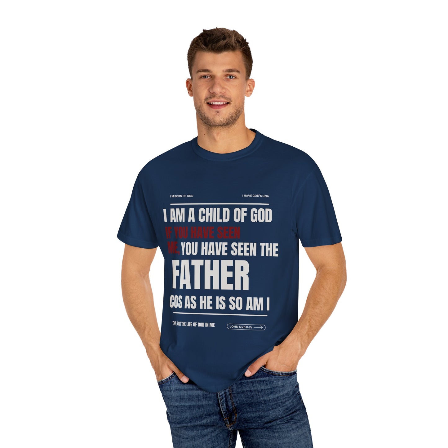 I'm a Child of God Christian Shirt, Religious Christian Tee, Faith Apparel