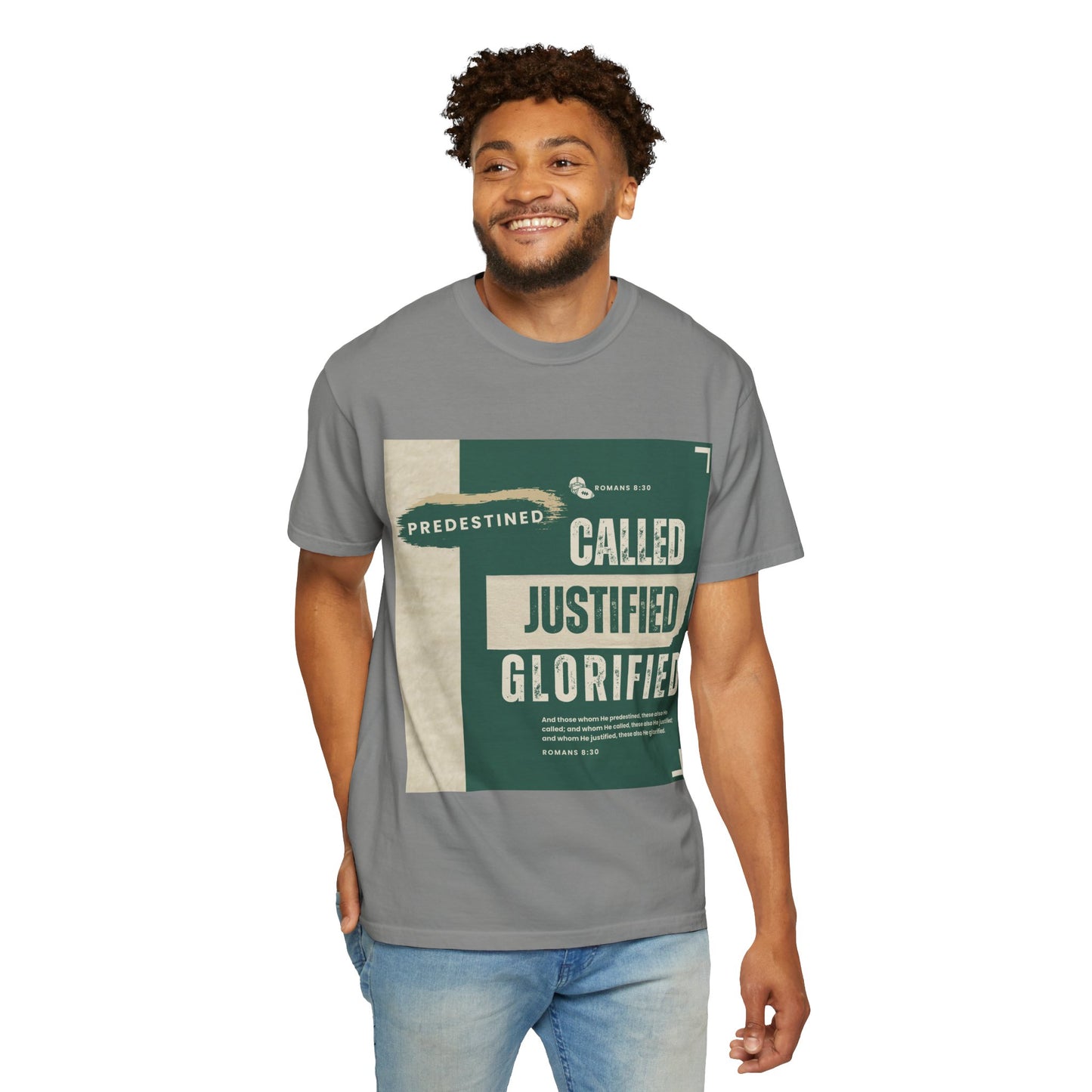 Called, Justified & Glorified Christian Faith T-shirt, Unisex Top, Religious Tee