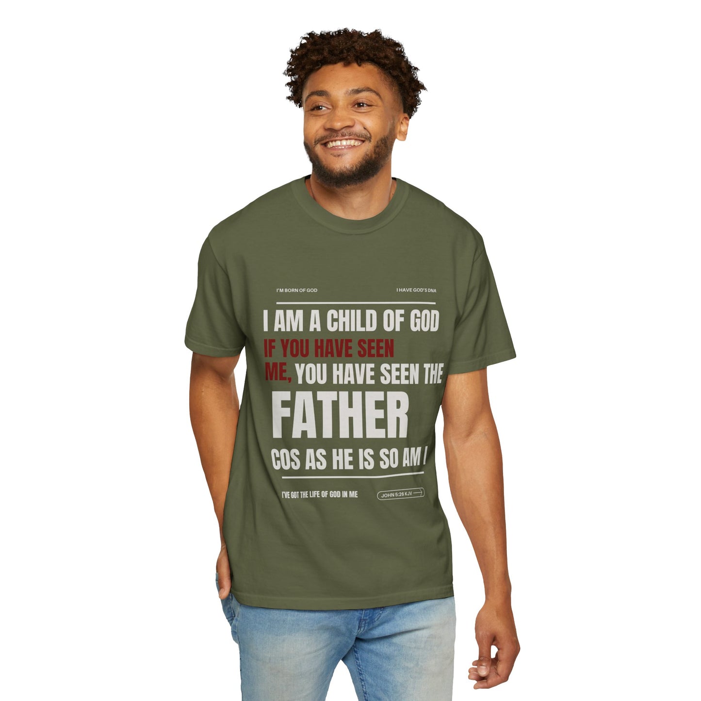 I'm a Child of God Christian Shirt, Religious Christian Tee, Faith Apparel