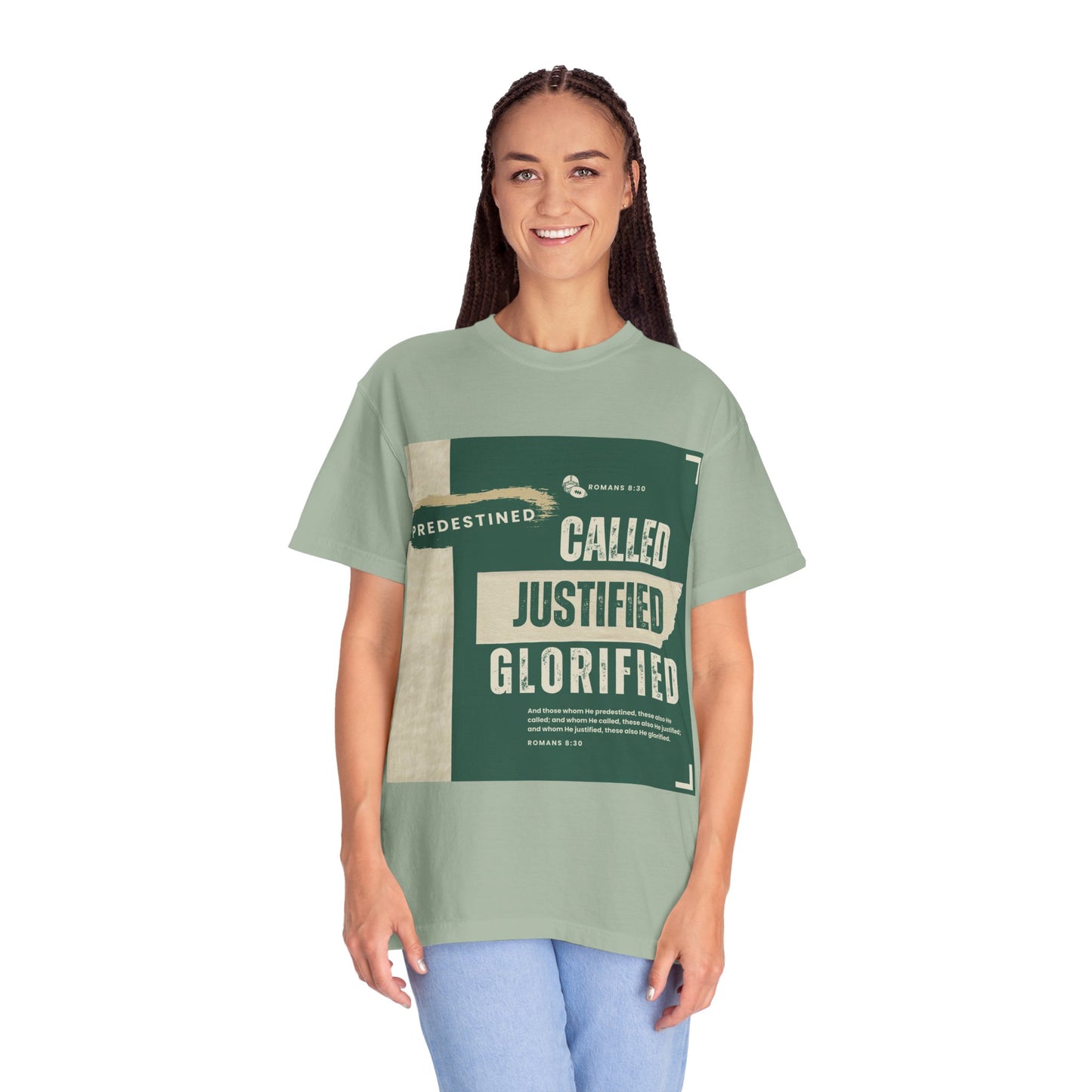 Called, Justified & Glorified Christian Faith T-shirt, Unisex Top, Religious Tee