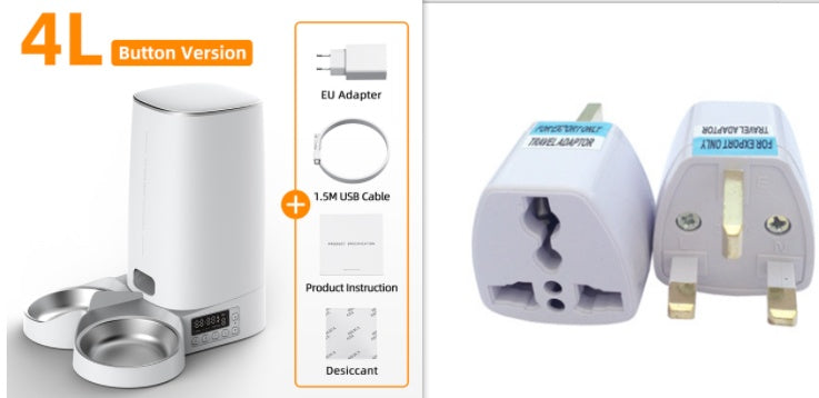 4L Automatic Pet Feeder Cat & Dog Food Dispenser Accessorie