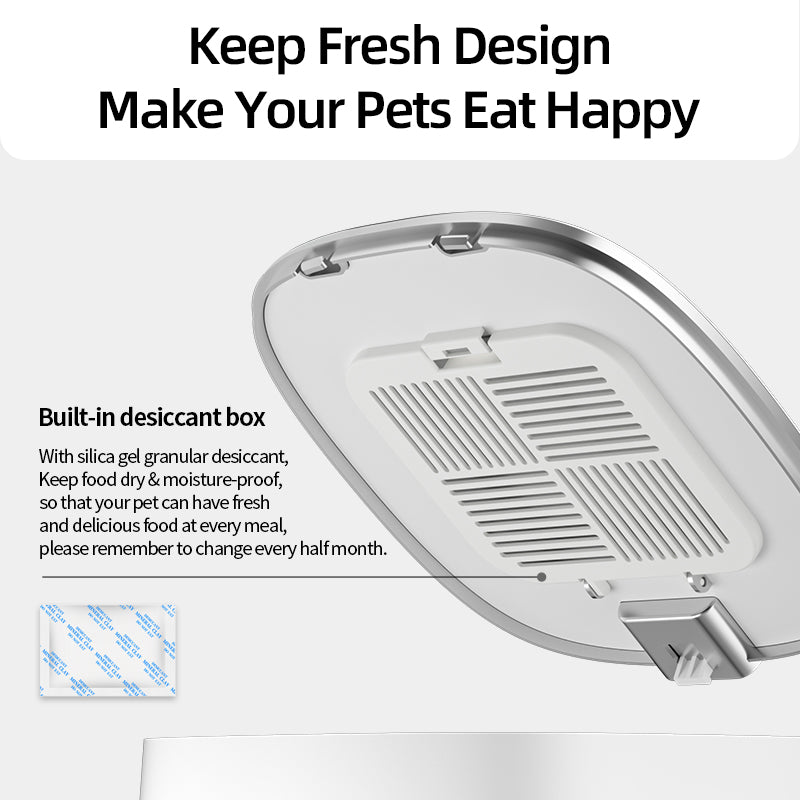 4L Automatic Pet Feeder Cat & Dog Food Dispenser Accessorie
